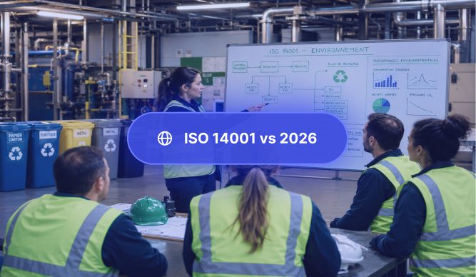 ISO 14001 vs 2026 LV1