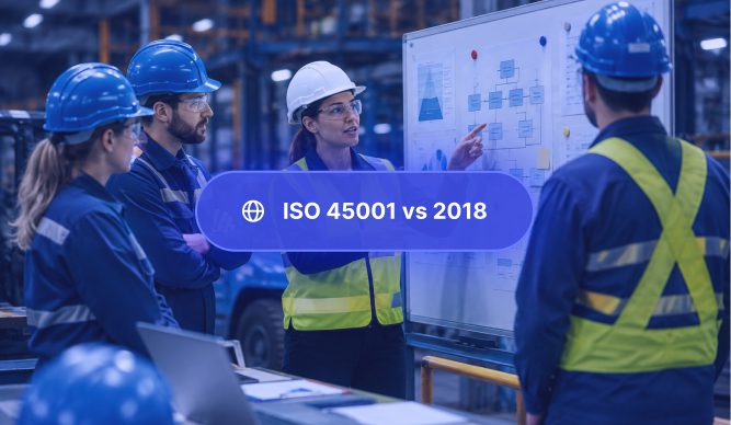 ISO 45001 vs 2016 LV1