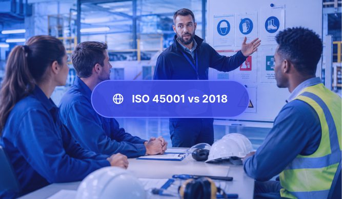 ISO 45001 vs 2016 LV2