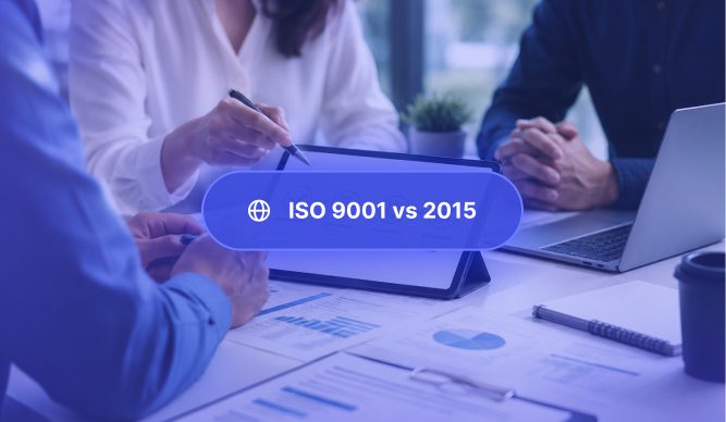 ISO 9001 vs 2015 LV1